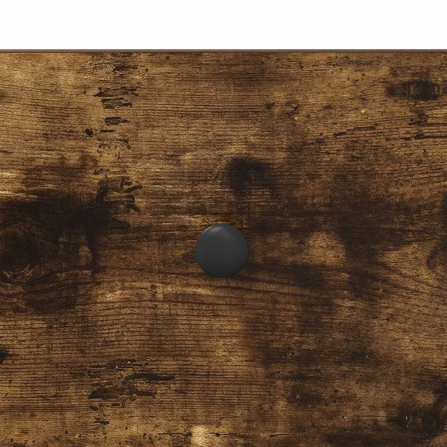 Table de chevet 2 pc Chêne fumé Bois d'ingénierie - 10