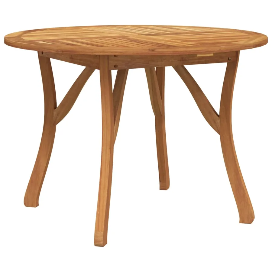 Ensemble à manger de jardin 5 pcs Bois d'acacia solide - 7