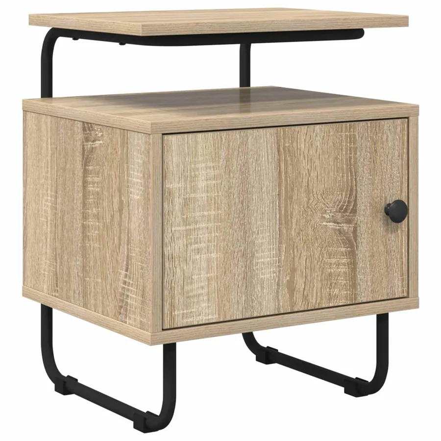 Table de chevet Chêne Sonoma Bois d'ingénierie