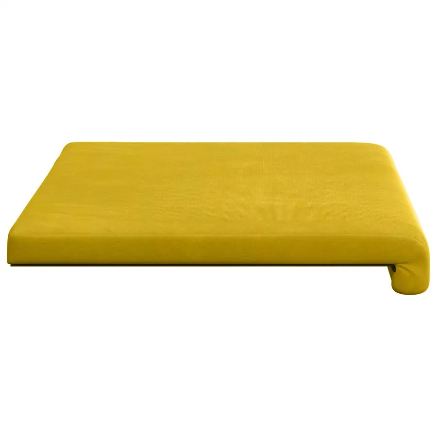 Coussin de banc Velours (V) Jaune Profondeur 35 cm - 6