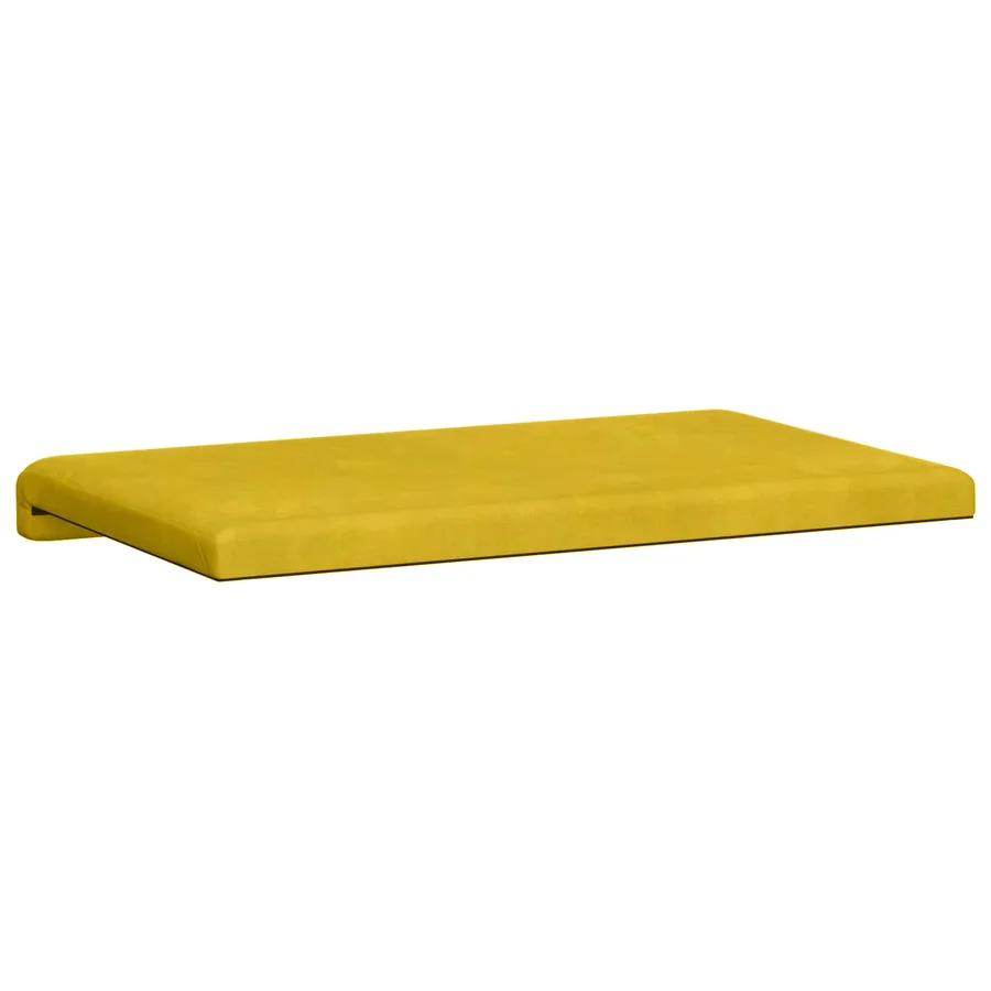 Coussin de banc Velours (V) Jaune Profondeur 35 cm - 7