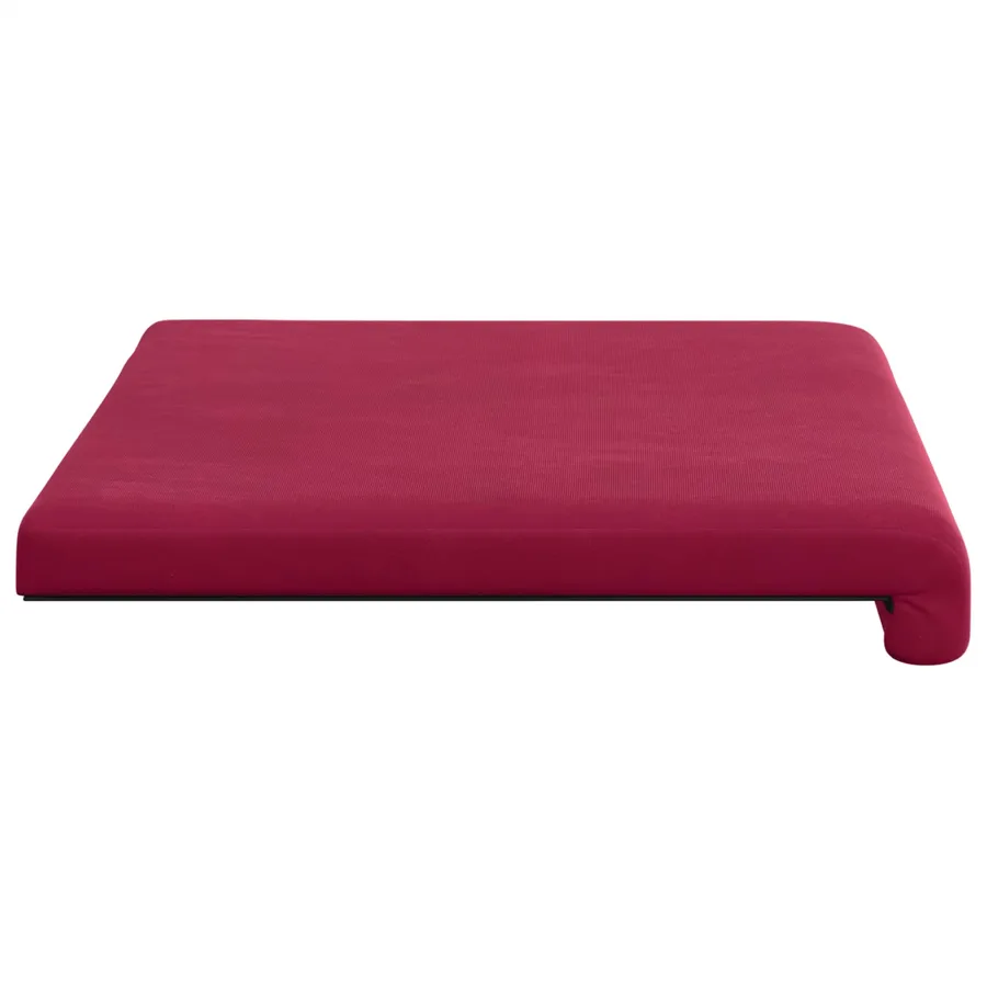 Coussin de banc Velours (V) Bordeaux Profondeur 35 cm - 6