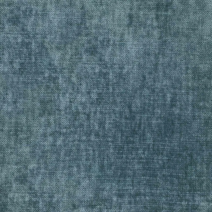Housse de coussin 6 pcs HEERLEN Bleu Ø 30 cm Tissu Chenille - 6