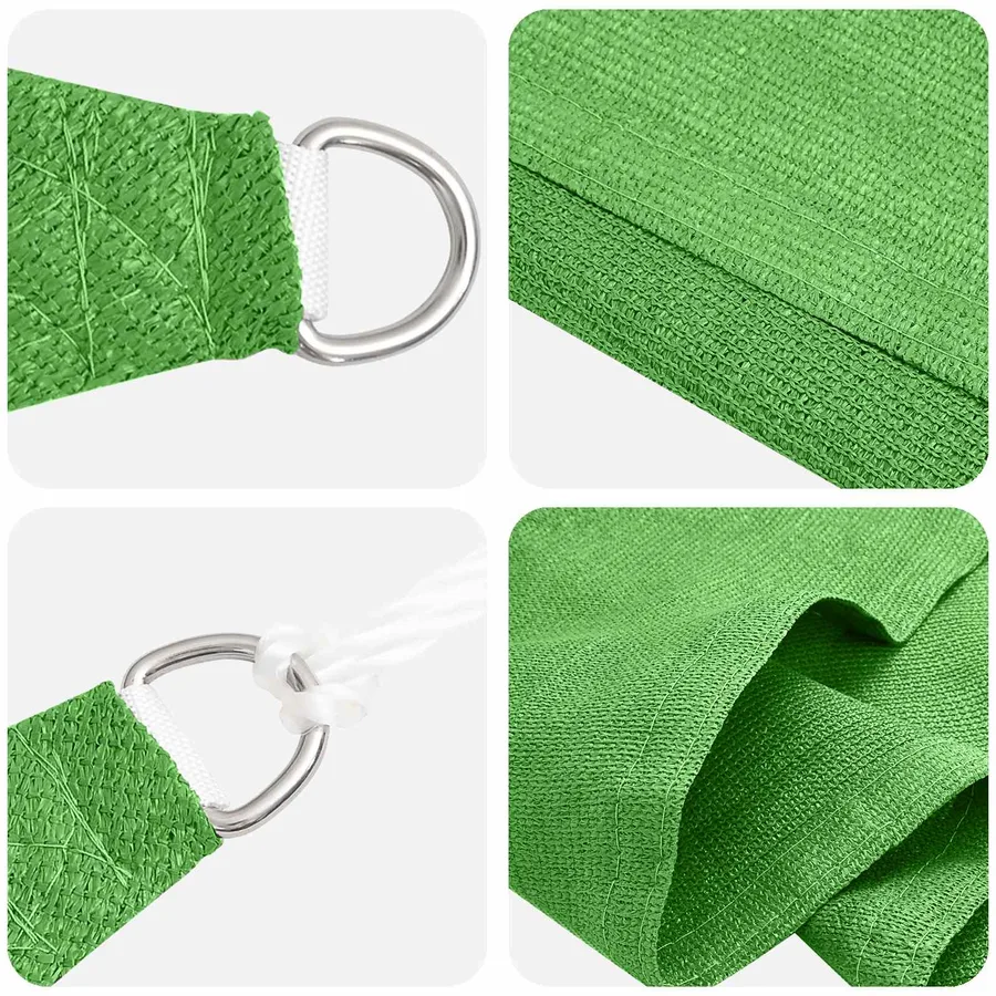 Voile d'ombre Vert clair 2,5 x 6 m HDPE - 2