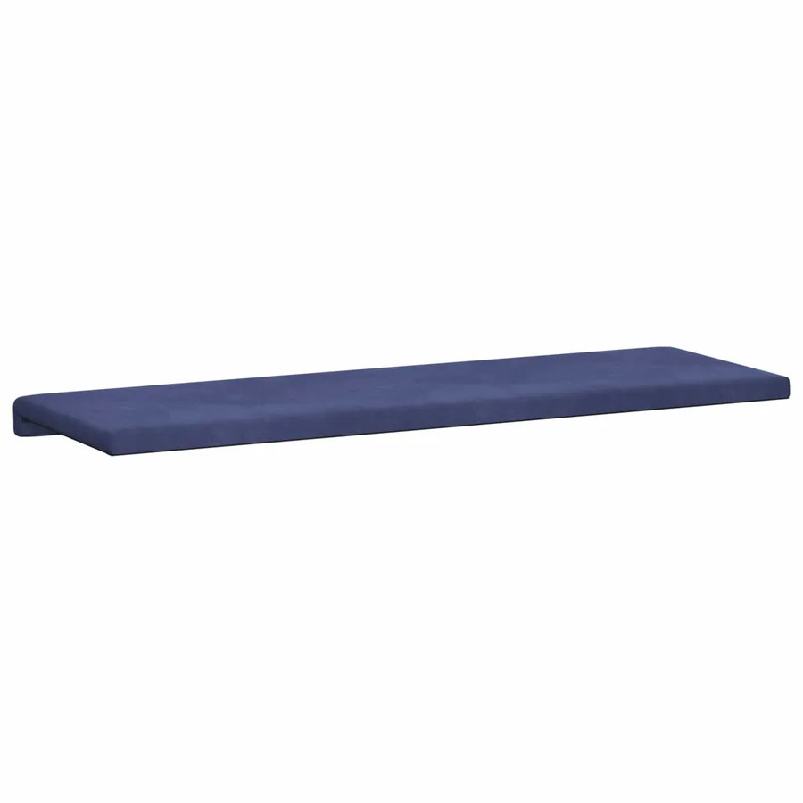 Coussin de banc Velours (V) Bleu police Profondeur 35 cm - 7