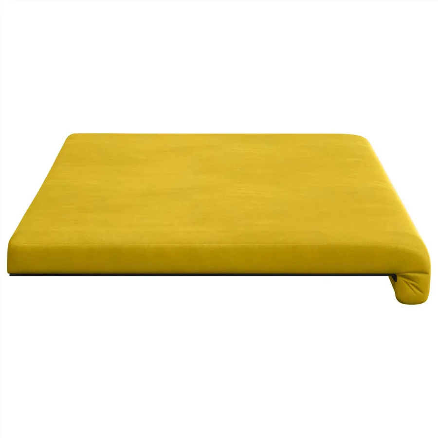 Coussin de banc Velours (V) Jaune Profondeur 35 cm - 6