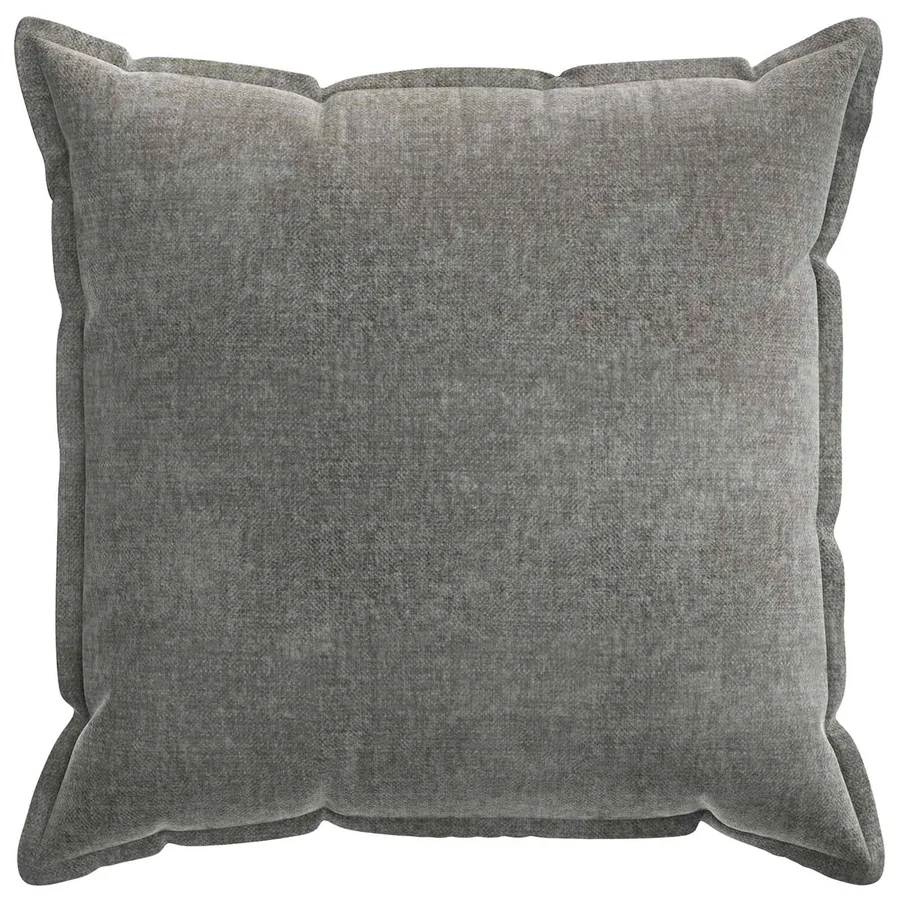 Housse de coussin 6 pcs HOUTEN Gris foncé 70 x 70 cm - 2