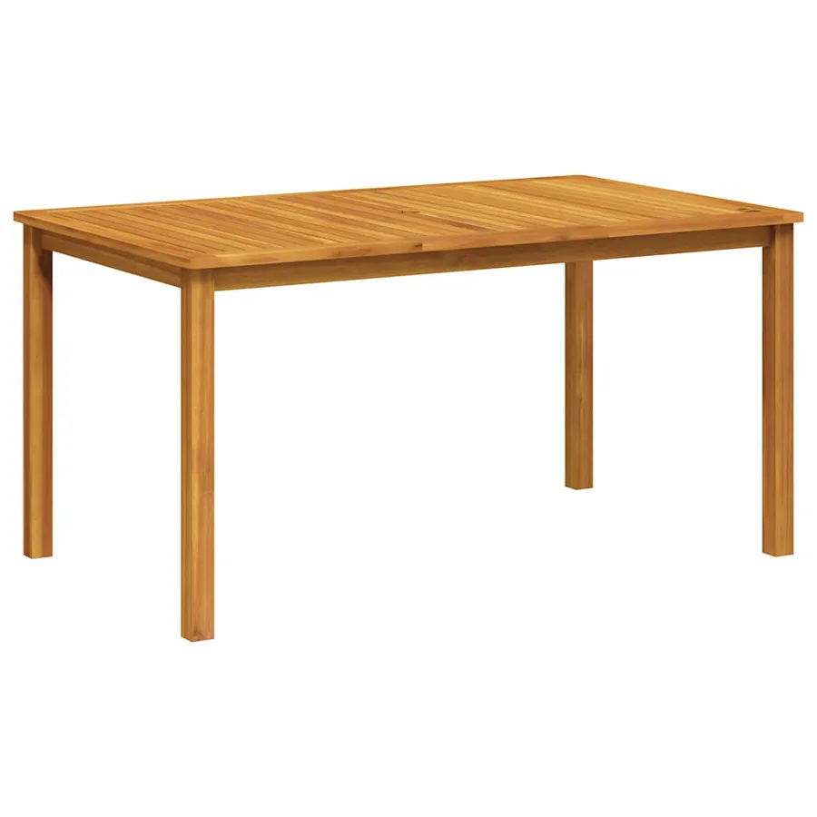 Table de jardin 150x90x74 cm Bois d'acacia massif - 2