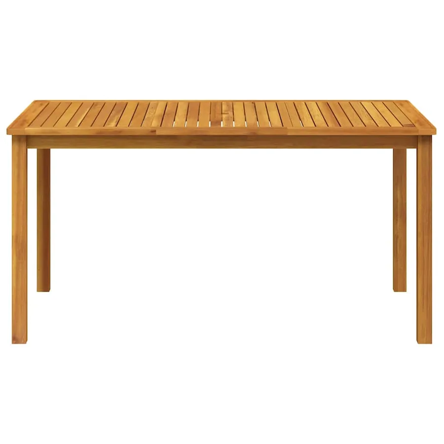 Table de jardin 150x90x74 cm Bois d'acacia massif - 3