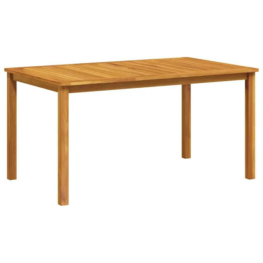 Table de jardin 150x90x74 cm Bois d'acacia massif - 4