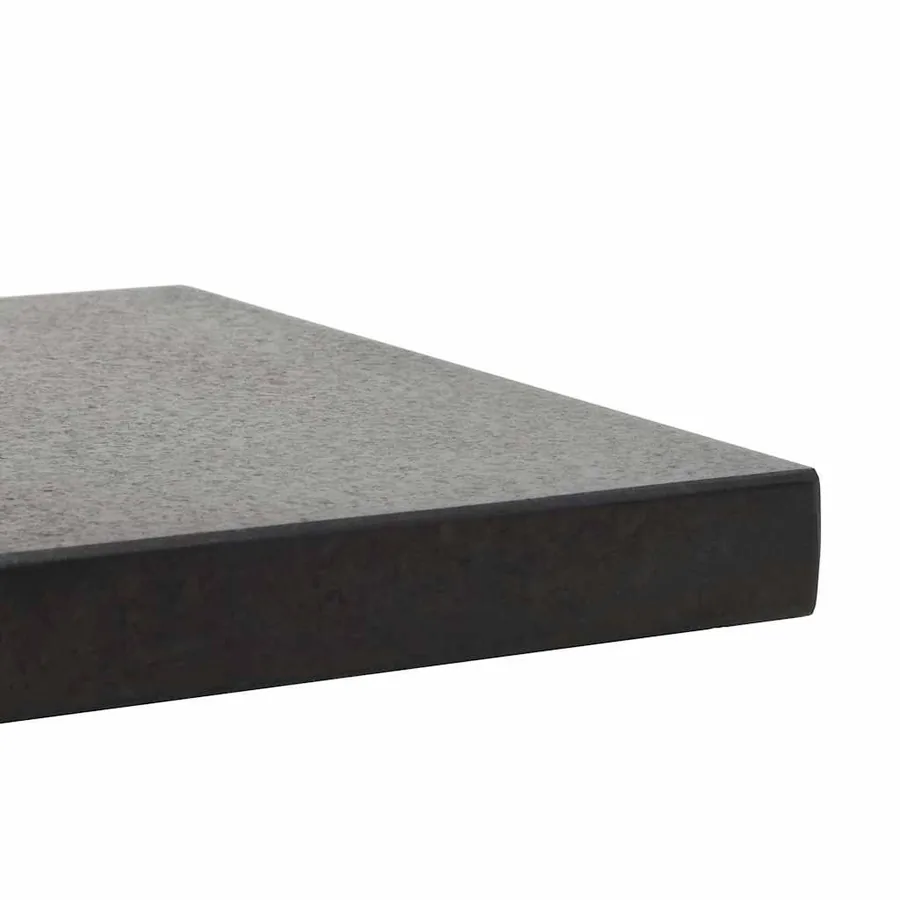 Socle de parasol Granite 28,5 kg Carré Noir - 7