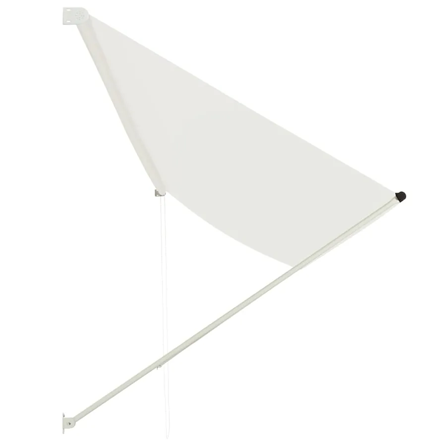 Auvent rétractable 400x150 cm Crème - 3