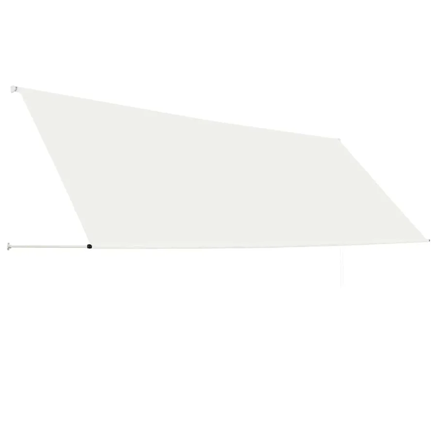 Auvent rétractable 400x150 cm Crème - 4