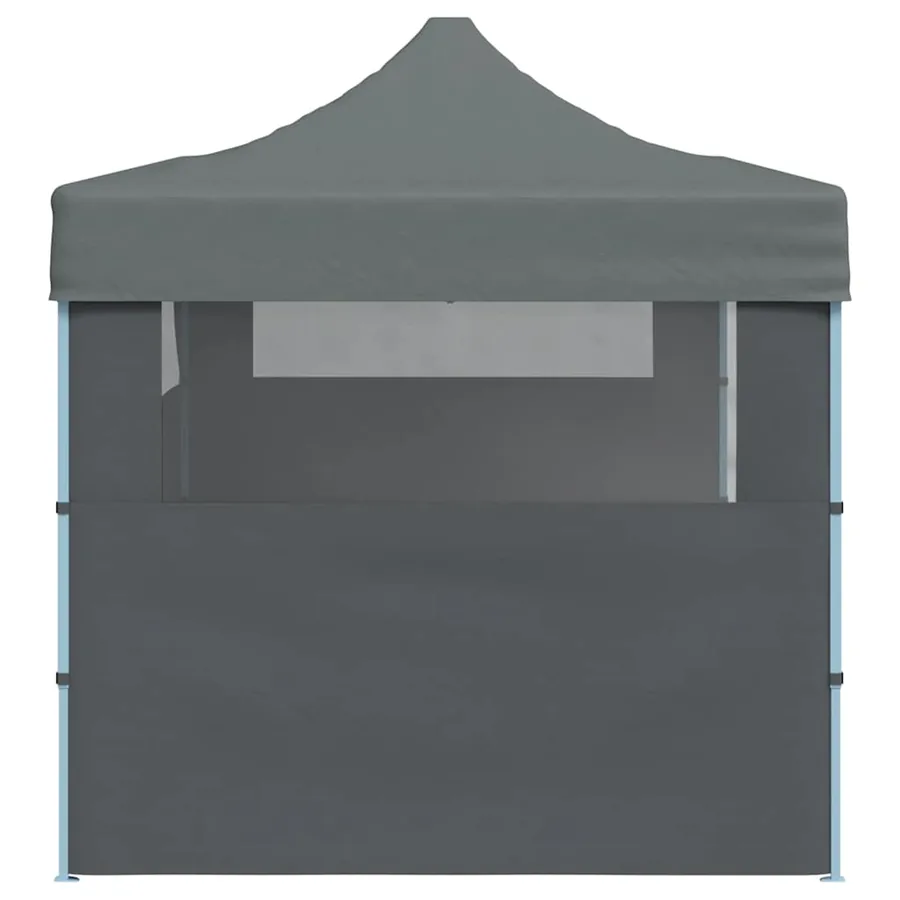 Tente de réception pliable avec parois 3x6 m anthracite - 5