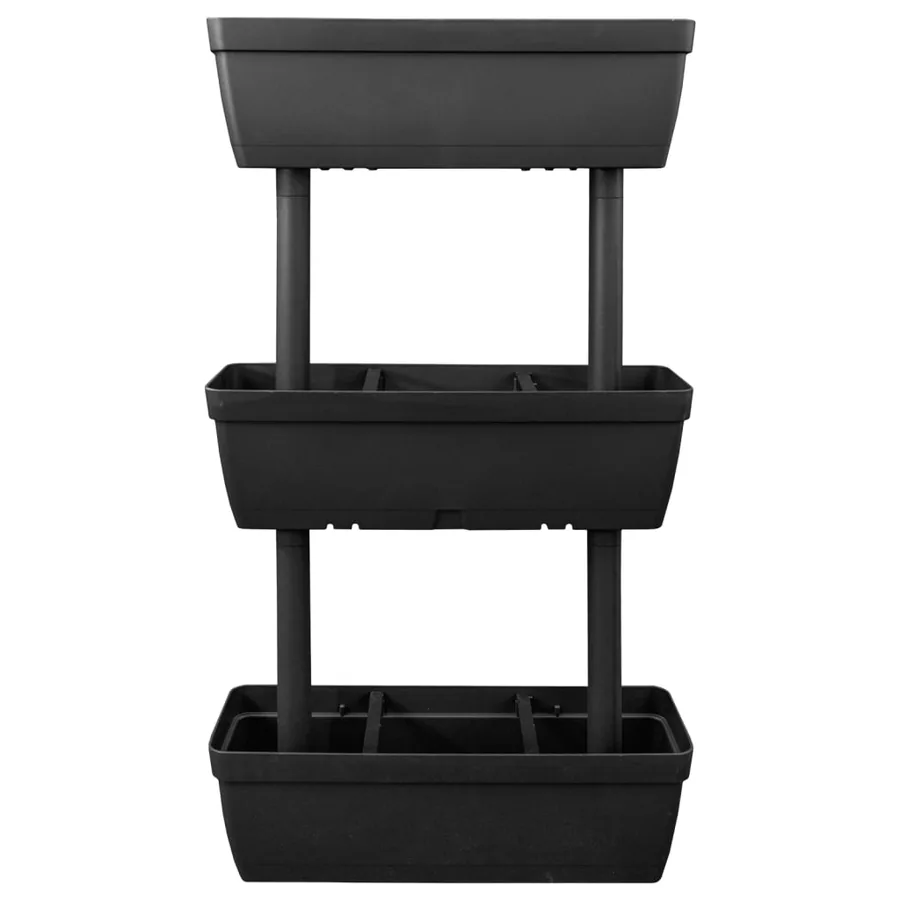 Jardinières 6 pcs 100 cm Anthracite - 4