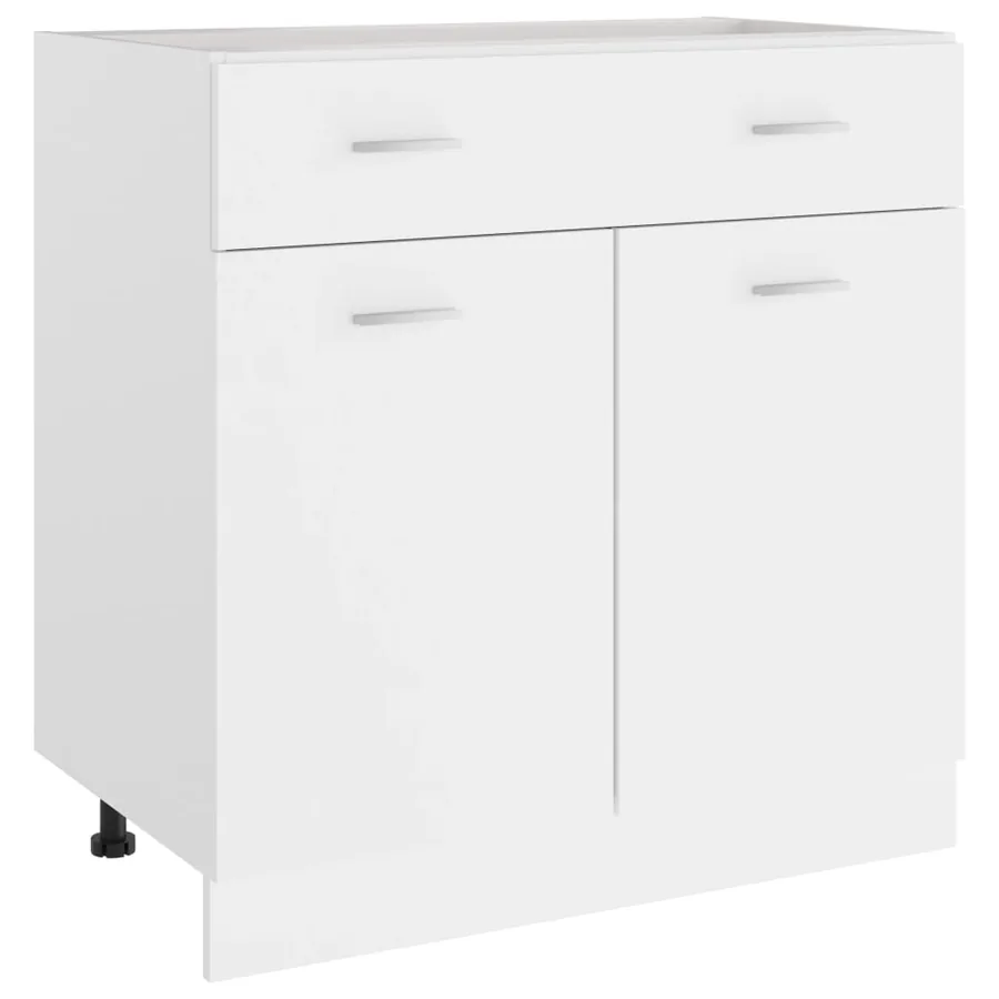 Armoire à tiroirs "Lyon" Blanc 80 x 46 x 81,5 cm Bois d'ingénierie