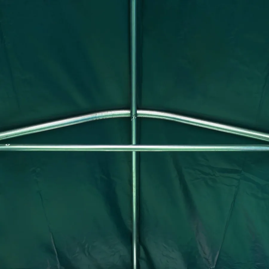 Tente de garage PVC 2,4x2,4 m Vert - 7