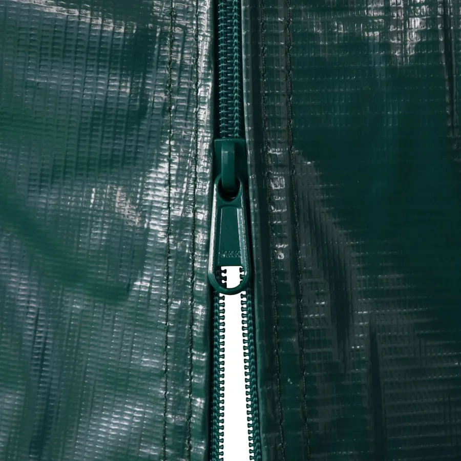 Tente de garage PVC 2,4x2,4 m Vert - 9