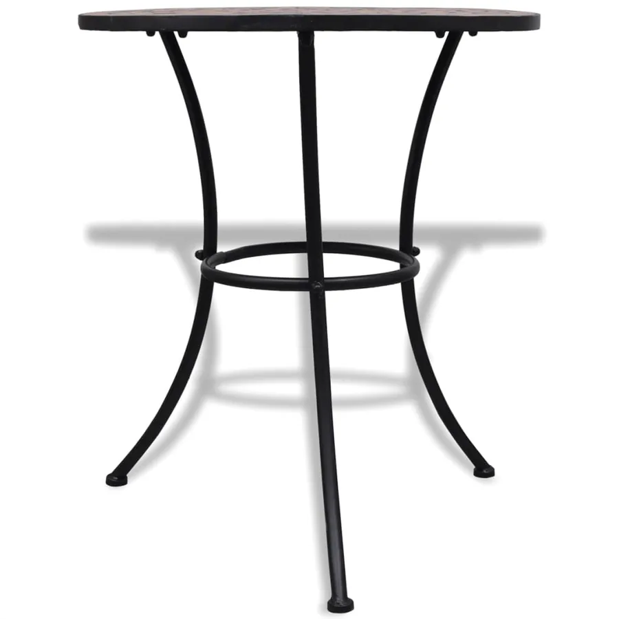 Ensemble de bistro 3 pcs Carreaux céramiques Terre cuite - 3