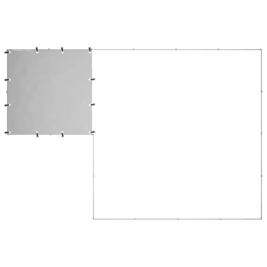 Chenil Argenté 6,05 m² Acier - 4
