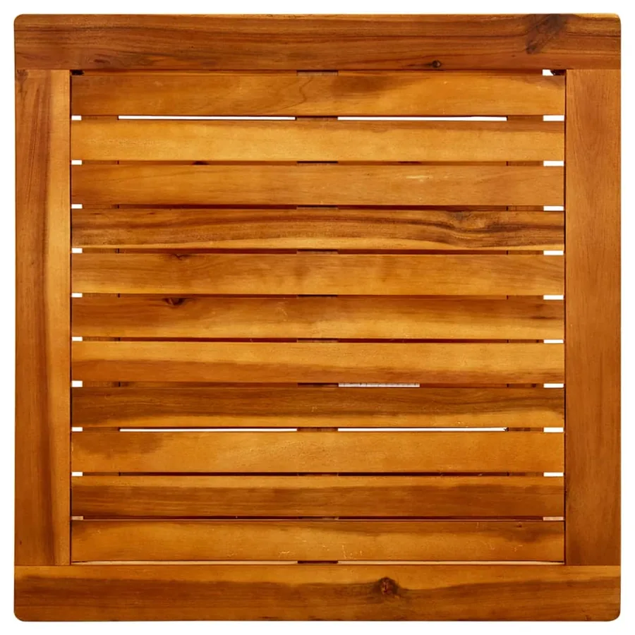 Table basse 60x60x45 cm Bois d'acacia solide - 4