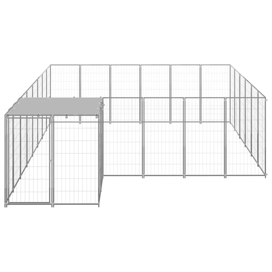 Chenil Argenté 12,1 m² Acier - 2