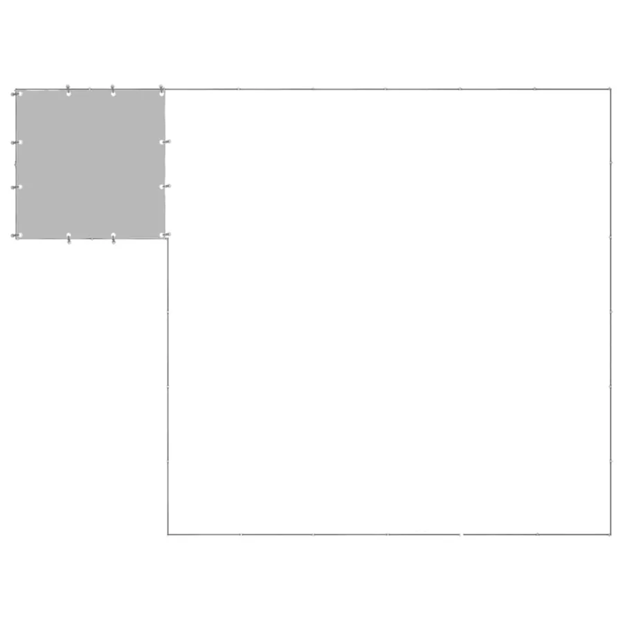 Chenil Argenté 12,1 m² Acier - 4