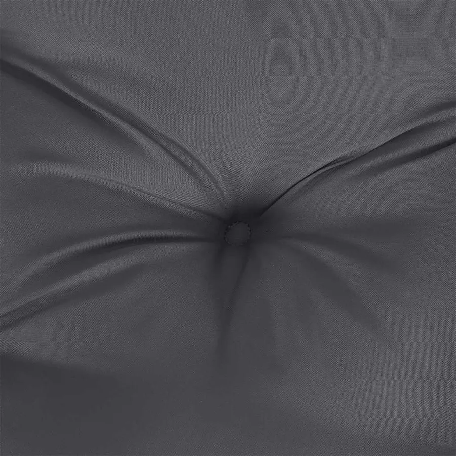 Coussin de banc de jardin anthracite tissu oxford - 7
