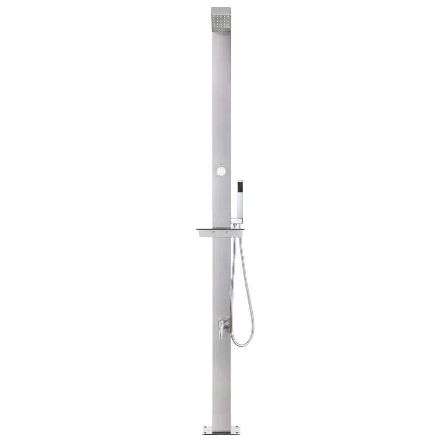 Douche de jardin 220 cm Acier inoxydable - 3
