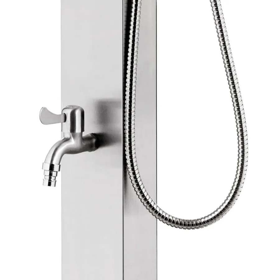 Douche de jardin 220 cm Acier inoxydable - 9