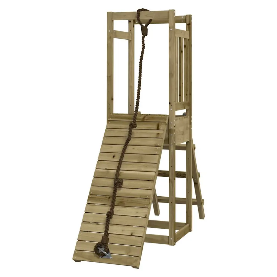 Aire de jeux d'extérieur bois de pin imprégné - 7