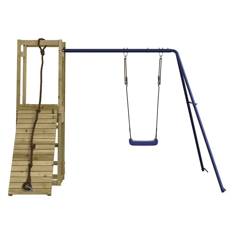 Aire de jeux d'extérieur bois de pin imprégné - 3