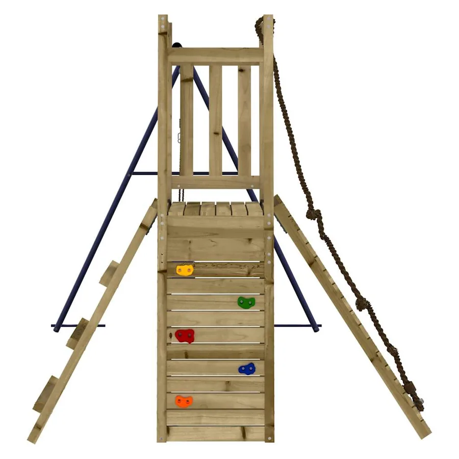 Aire de jeux d'extérieur bois de pin imprégné - 4