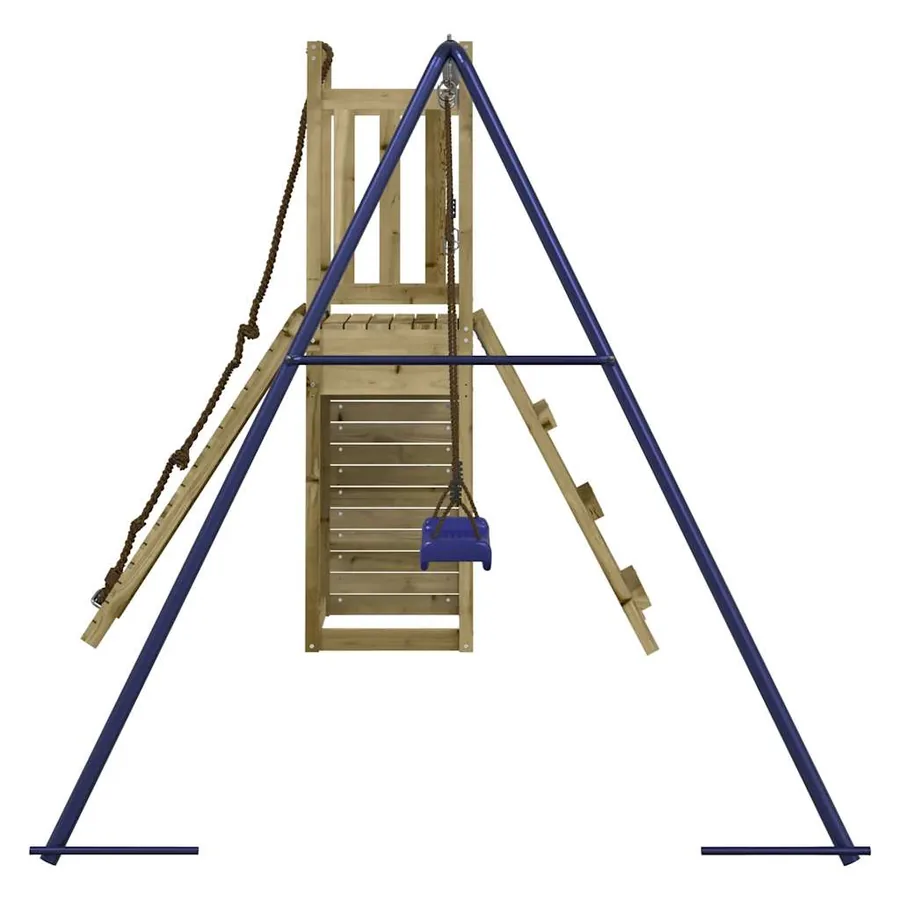 Aire de jeux d'extérieur bois de pin imprégné - 5