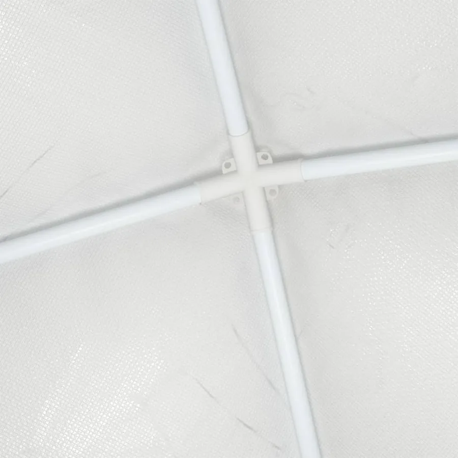 Tente de réception 4x4 m blanc - 7
