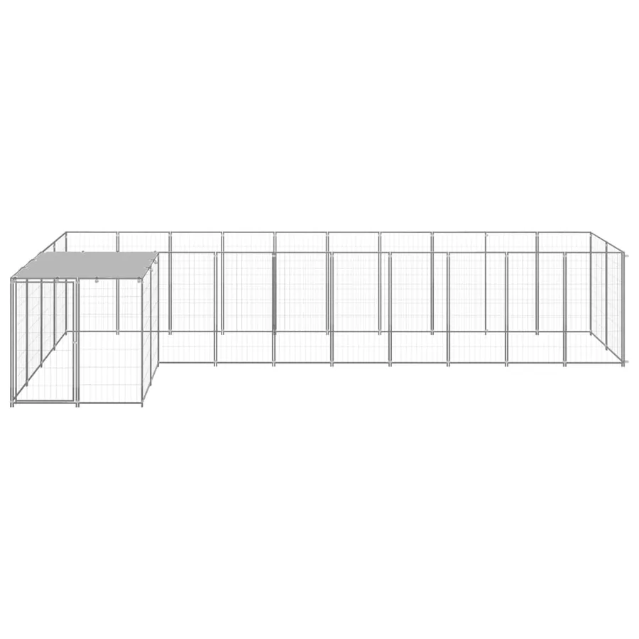 Chenil Argenté 7,26 m² Acier - 2