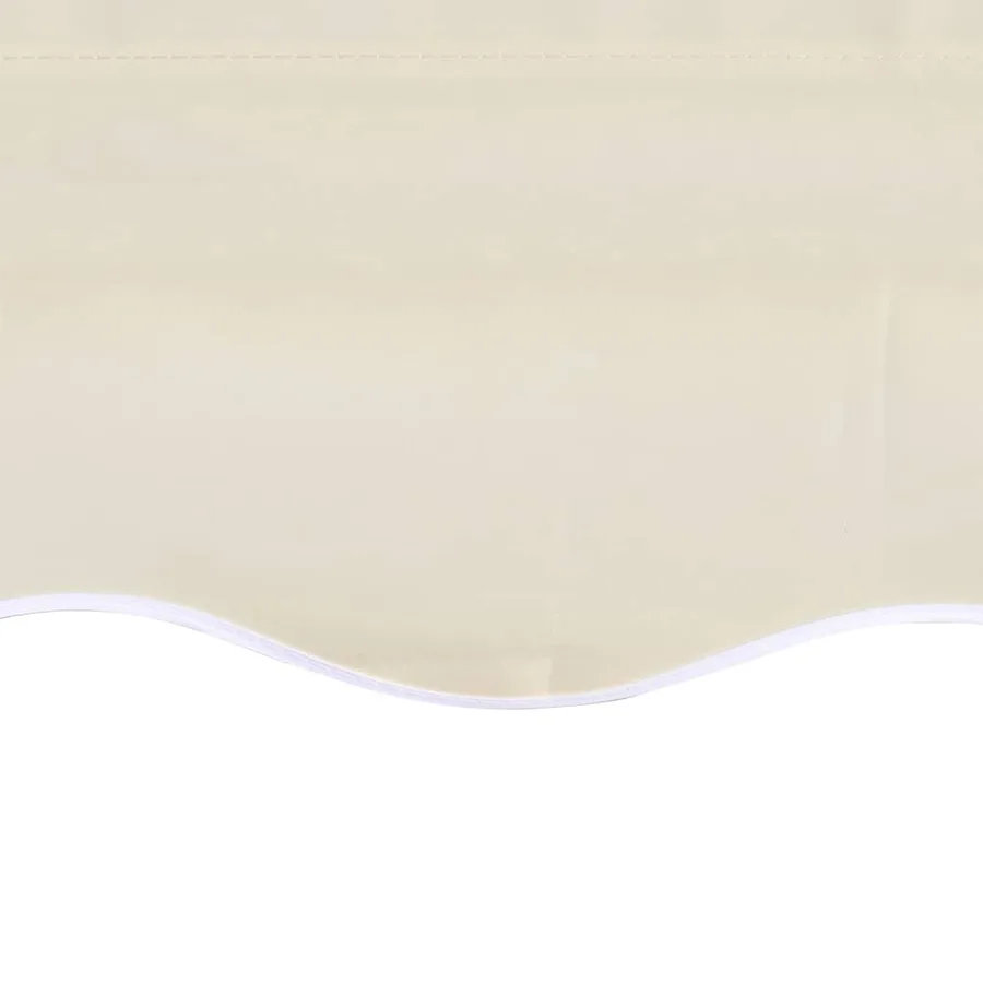 Tissu de remplacement pour auvent couleur crème 4x3 m polyester - 4