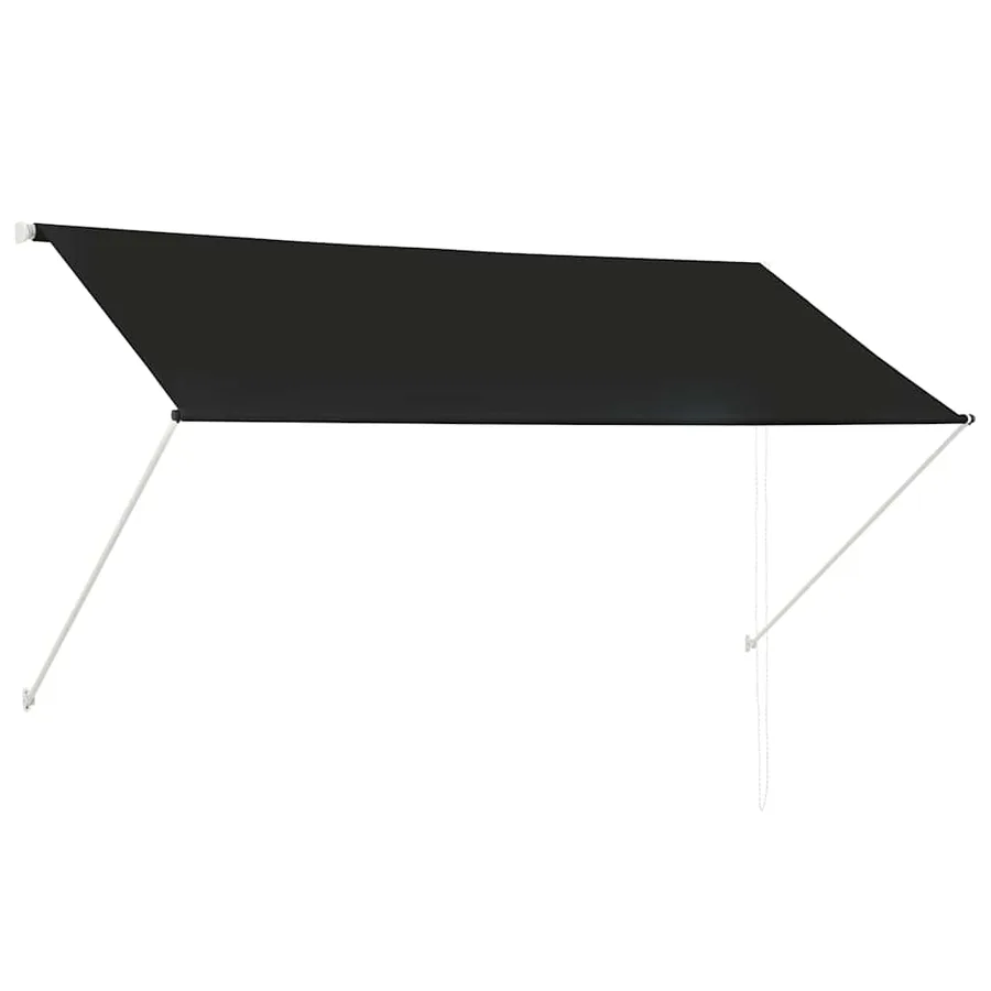 Auvent rétractable 250x150 cm Anthracite - 2
