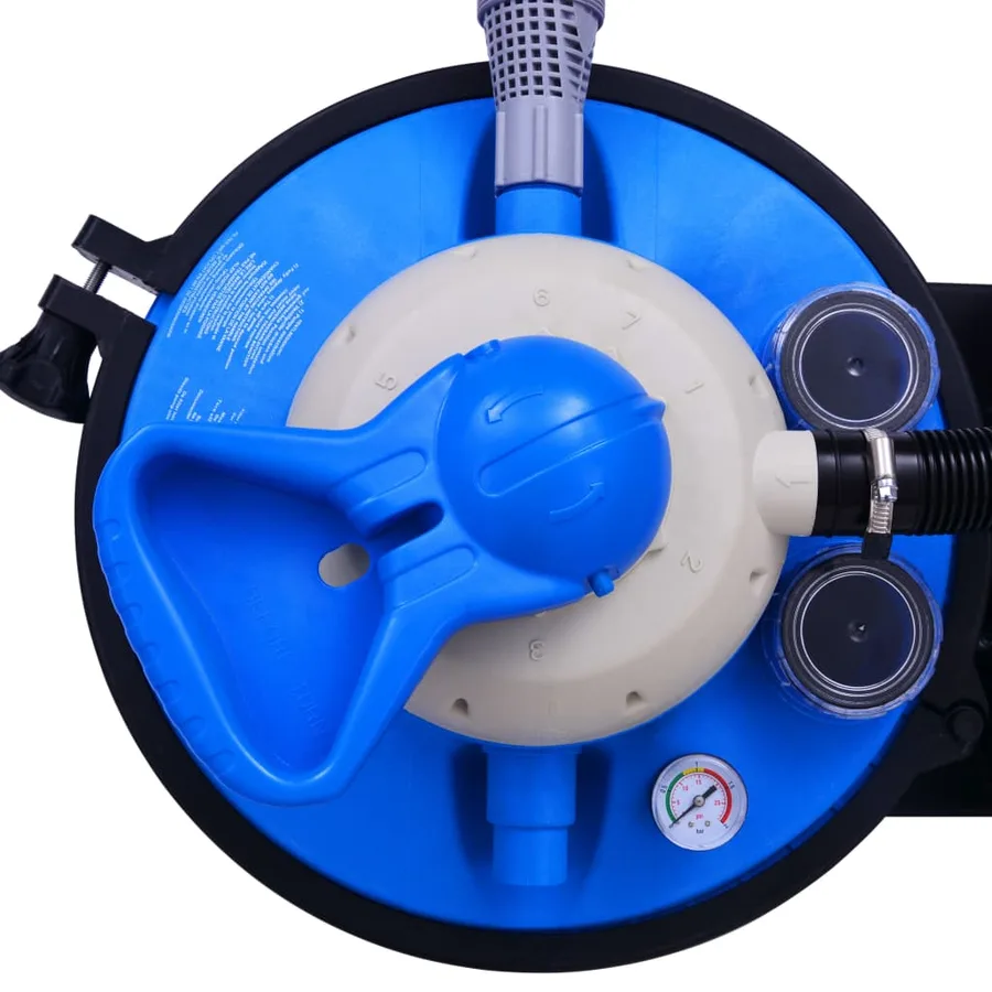 Pompe de filtration à sable avec minuterie 450 W 25 L - 6