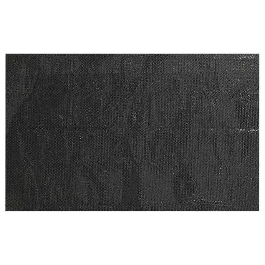 Film solaire de piscine PE rectangulaire flottant 6x4 m Noir - 3
