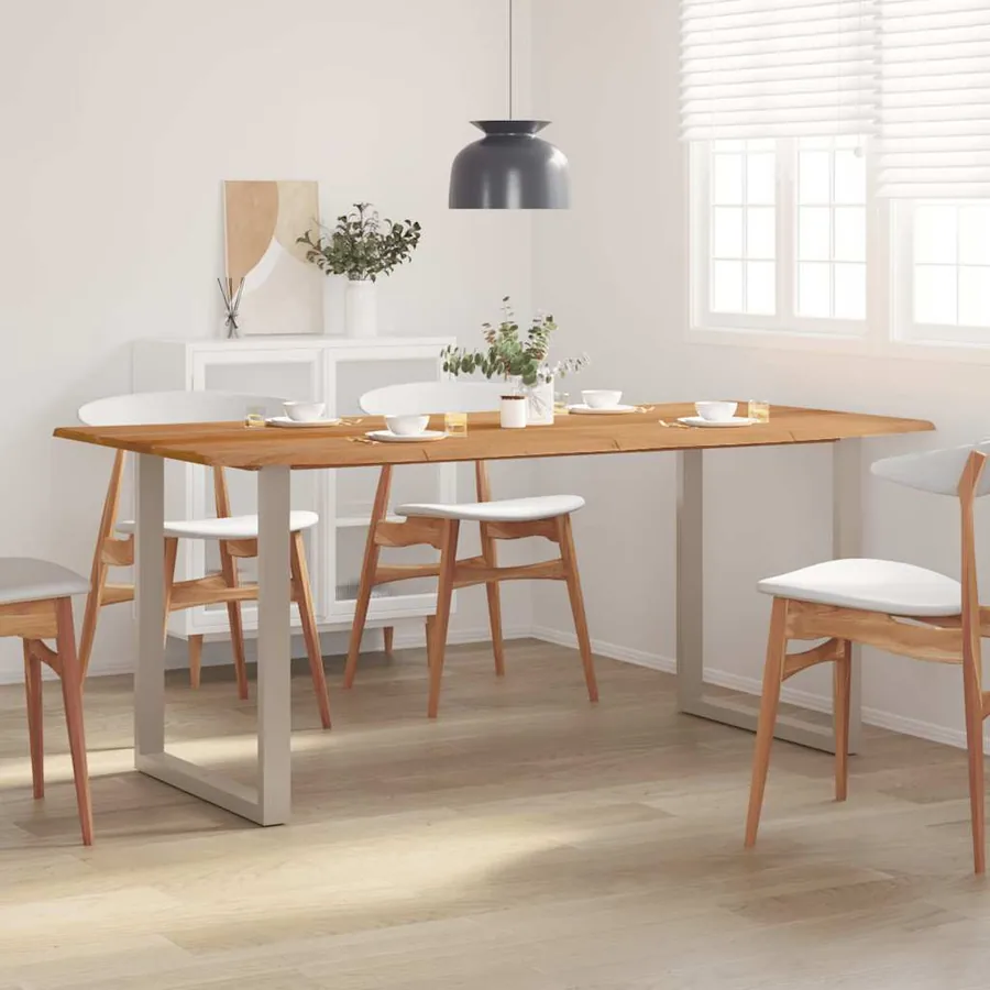 Table de salle à manger 180x90x76 cm Bois d'acacia massif