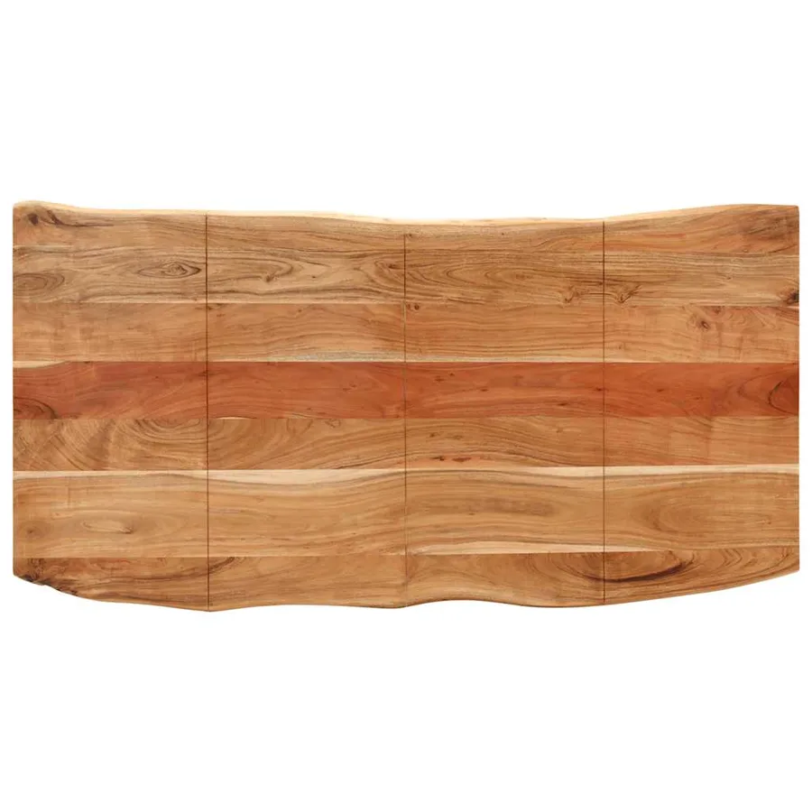 Table de salle à manger 180x90x76 cm Bois d'acacia massif - 6