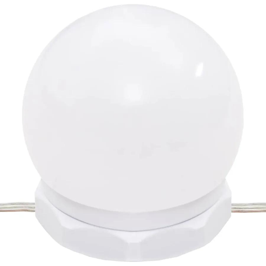 Coiffeuse avec LED blanc 86,5x35x136 cm - 7