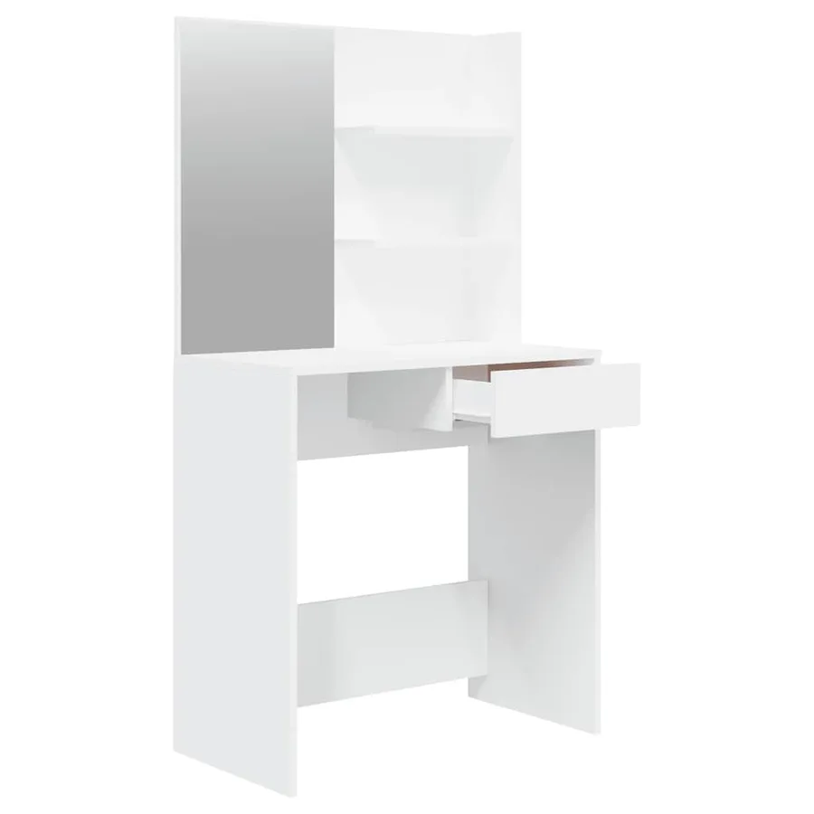Ensemble de coiffeuse Blanc 74,5x40x141 cm - 5