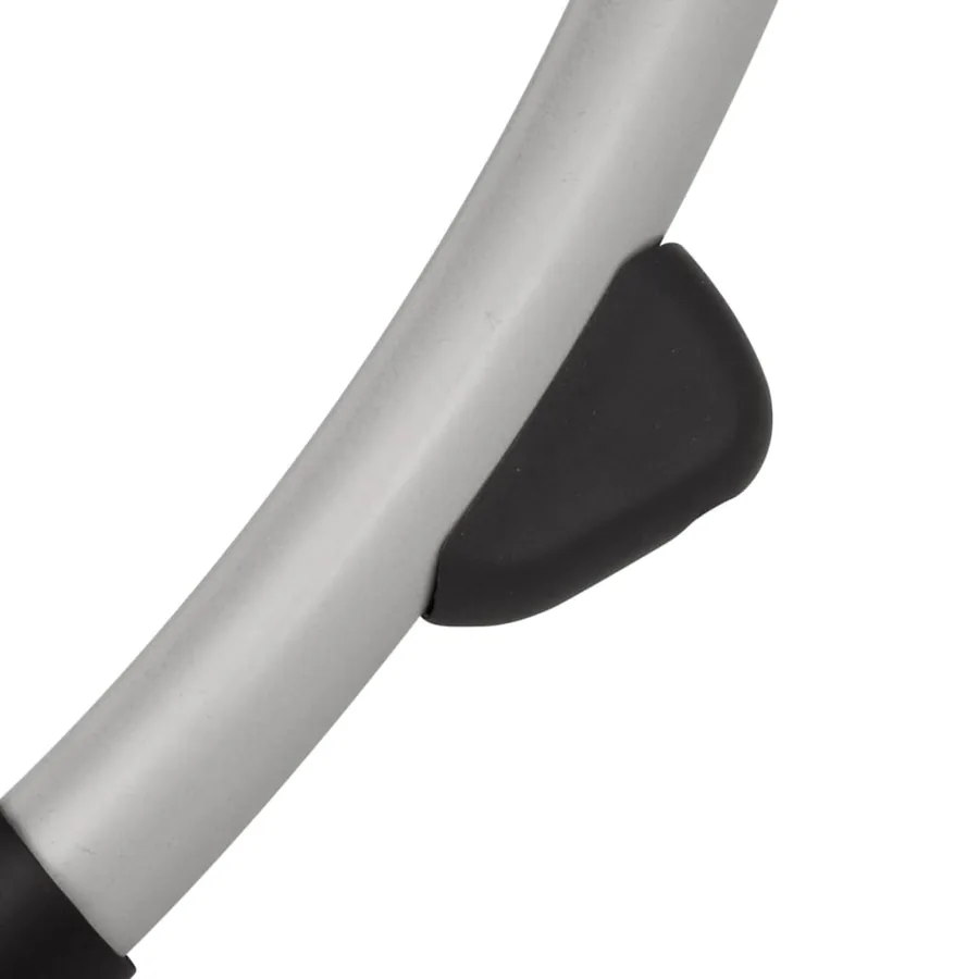 Chaise longue géométrique d'extérieur Acier Noir et gris - 14