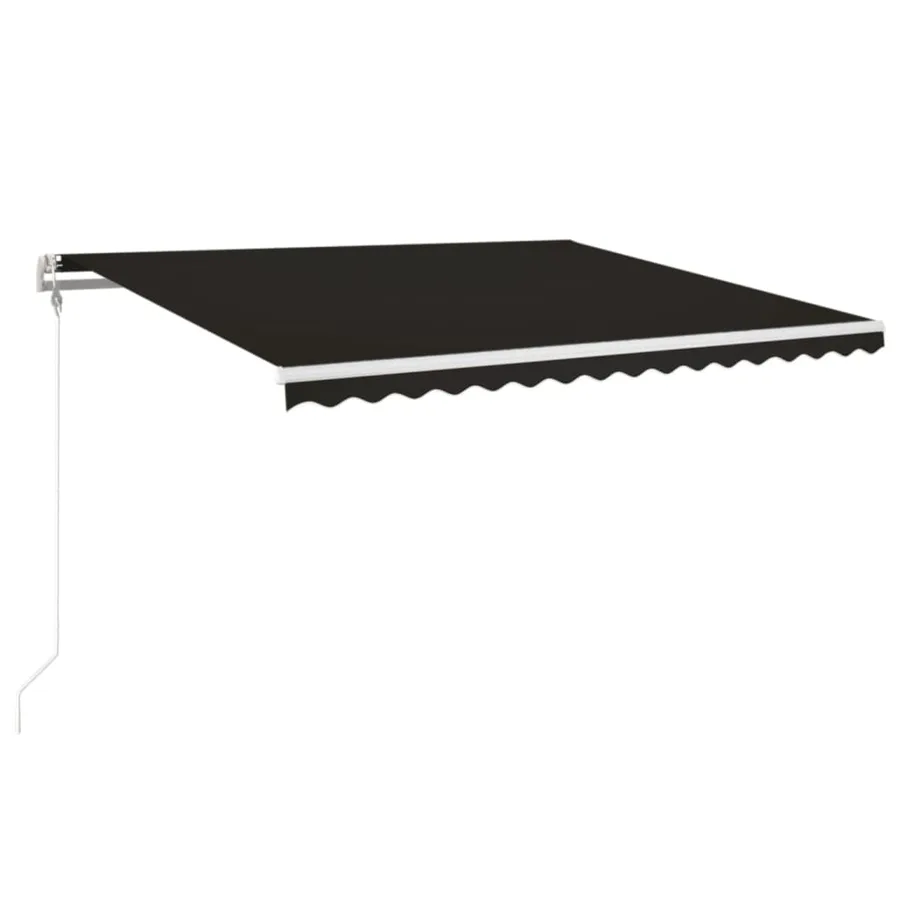 Auvent rétractable automatique 450x350 cm Anthracite - 2