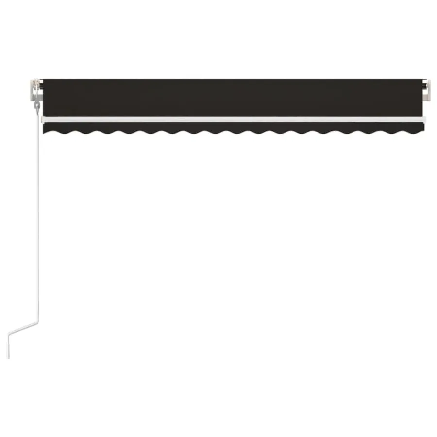 Auvent rétractable automatique 450x350 cm Anthracite - 4