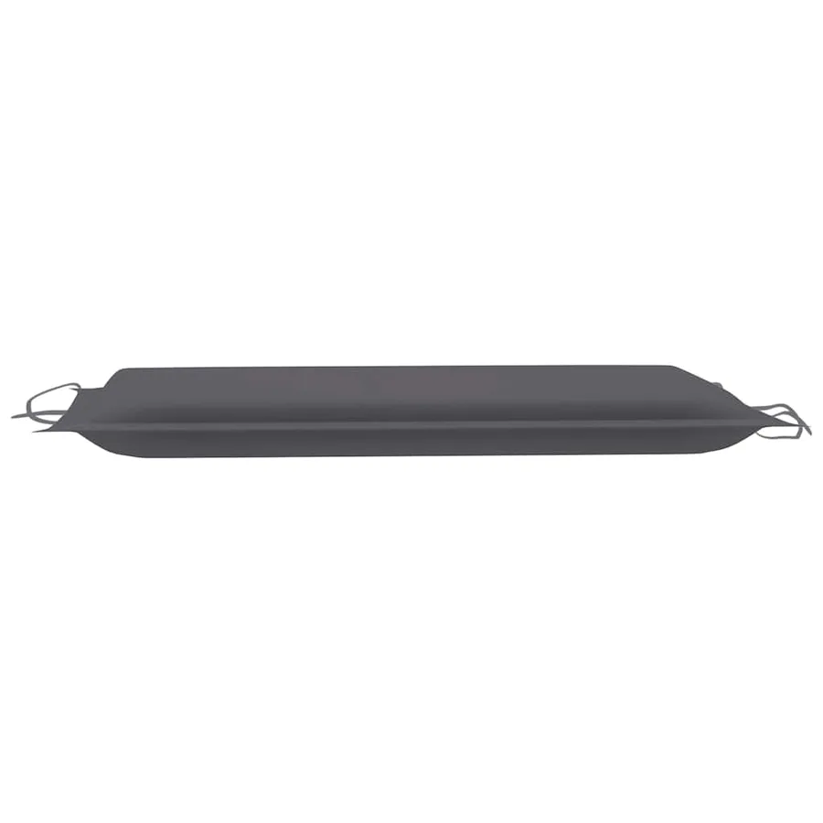 Chaises longues lot de 2 avec table et coussins Acacia solide - 14