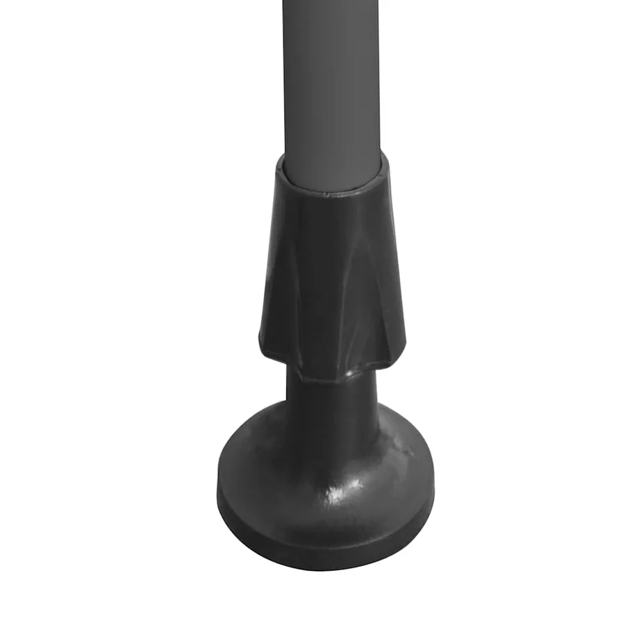 Auvent manuel rétractable avec LED 200 cm Anthracite - 7