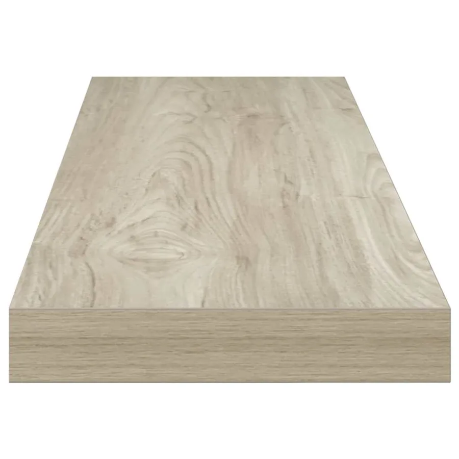 Étagères murales flottantes 4 pcs chêne 90x23,5x3,8 cm MDF - 8